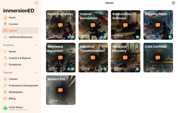 immersionED PYP US History Simulations – Teacher Access - Image 2